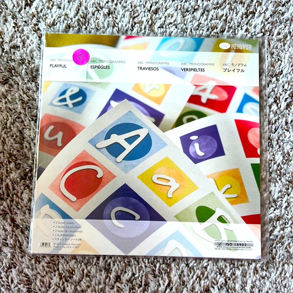 Creative Memories Sticker pack